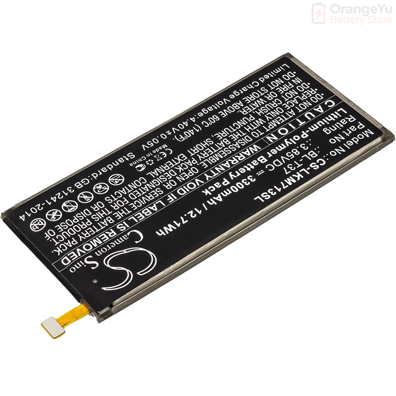 Phone Battery Replacement - Batterie de remplacement 3.85V 3300mAh BL-T37