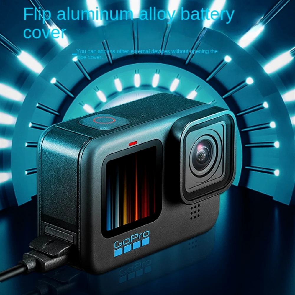 Couvercle de batterie à rabat  - Gopro Action Camera Hero 11 Black avis et prix