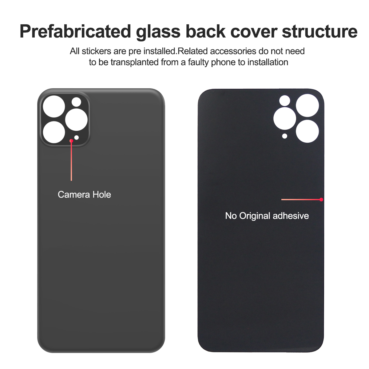 Façade arrière en verre de rem - Phone Battery Replacement avis et prix