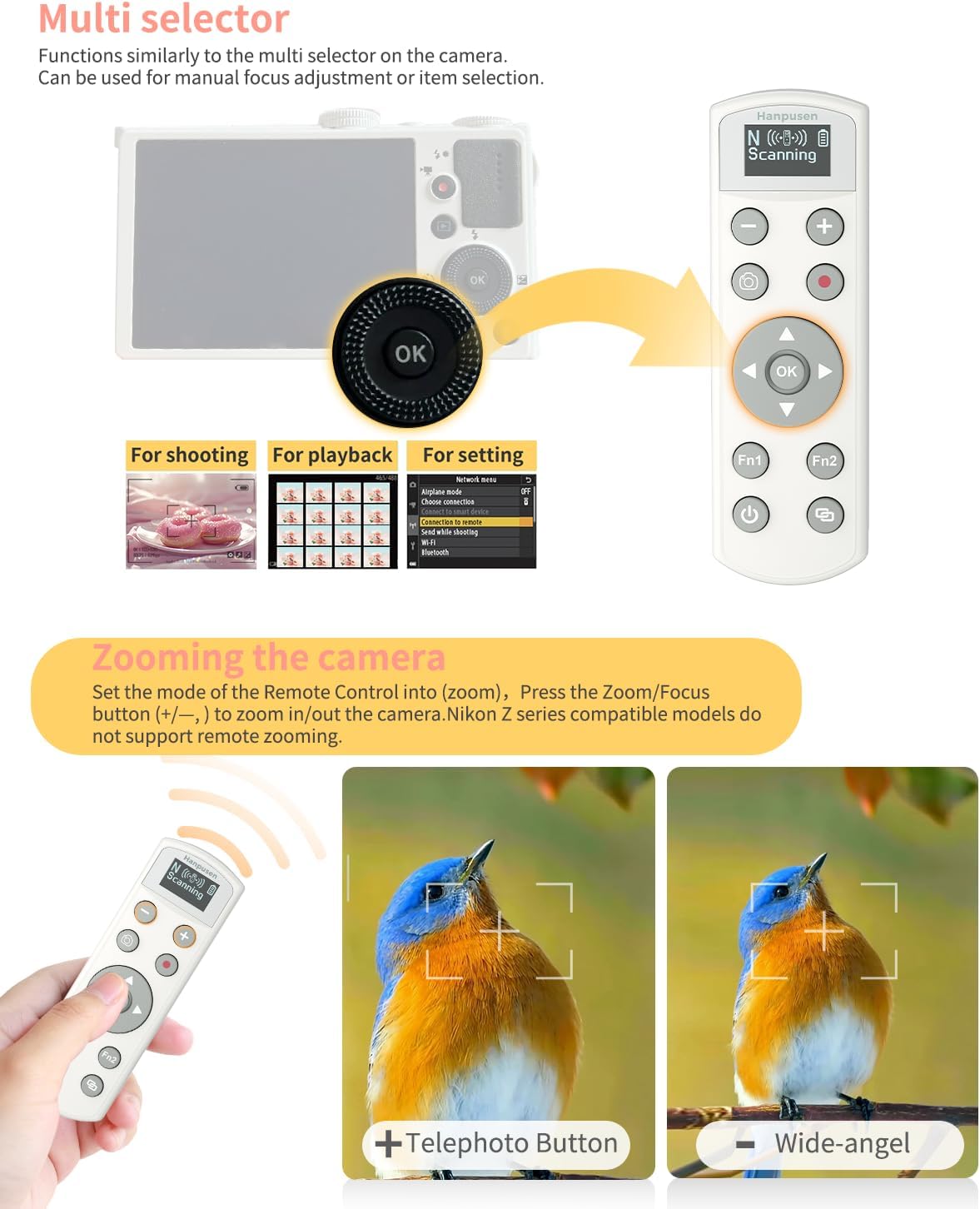 Déclencheur de télécommande sa - Nikon Camera Z6 Iii avis et prix