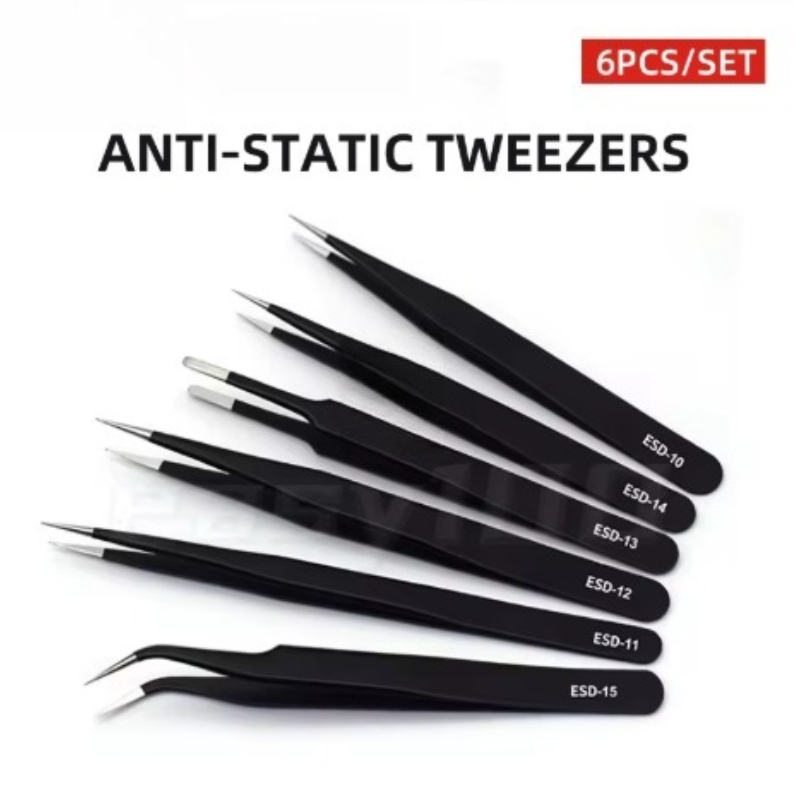 Ensemble de 6 pinces de précis - Electronics Repair Tool Kit avis et prix