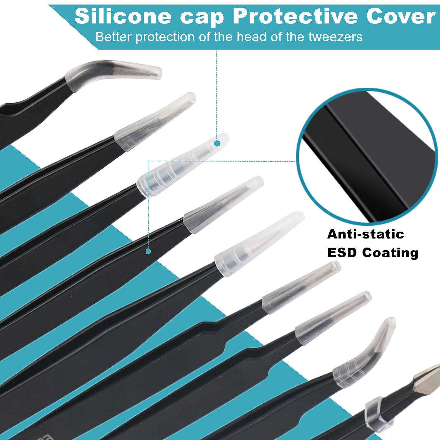 Ensemble de pincettes antistat - Electronics Repair Tool Kit avis et prix
