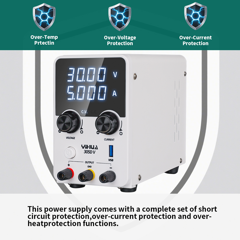 YIHUA 305D-V 180W alimentation - Electronics Repair Lab avis et prix
