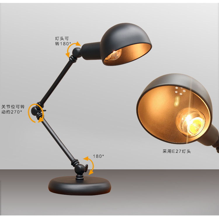 Lampe de bureau rétro mécaniqu - Electronics Repair Desk avis et prix