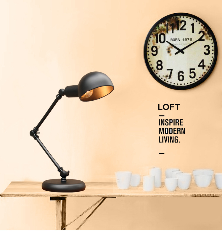 Lampe de bureau rétro mécaniqu - Electronics Repair Desk avis et prix