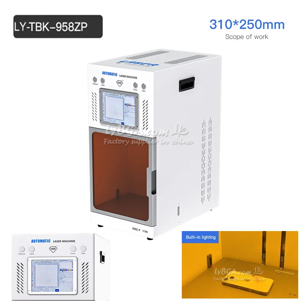 LY TBK 958ZP Machine de marqua - Screen Separator Machine avis et prix