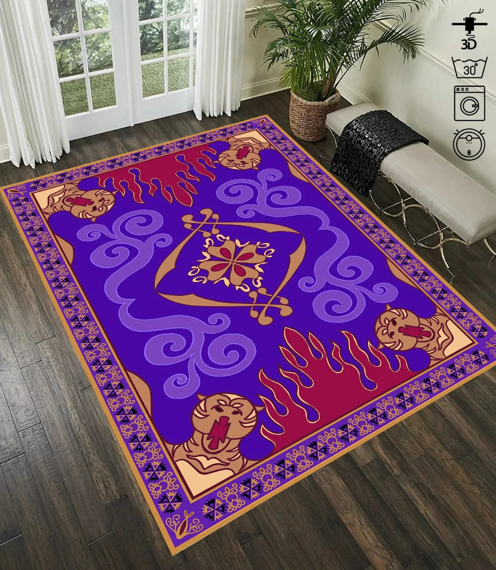 Tapis Aladdin pour salon, déco - Electronics Repair Desk avis et prix